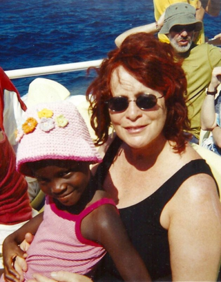Meg and Djeneba in Corsica 2005
