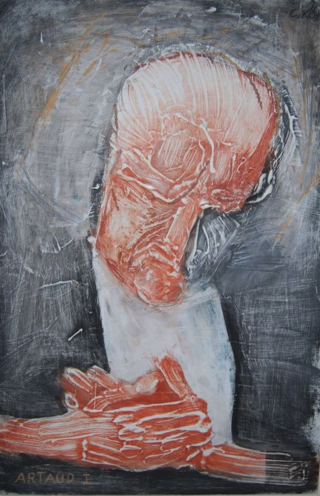Antonin Artaud Oil 1985-95